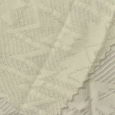 Cream Tone-on-Tone Jacquard, Polyester