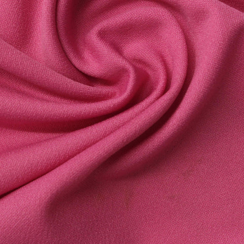 100% Polyester Scuba Knit Fabric, 200 gsm, 150 cm — Pink