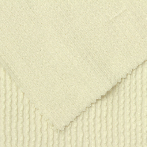 Jacquard Viscose Polyester Stretch Jersey Knit Fabric, 205 gsm — Yellow
