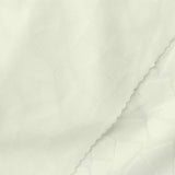 Jacquard Polyester Stretch Pointelle Knit Fabric, 284 gsm, 160 cm — White — photo 1