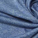 Blue Marl Jersey Knit, Polyester, 150 gsm, 155 cm — photo 1