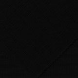 Jacquard Polyester Stretch Rib Knit Fabric, 200 gsm — Black — photo 1