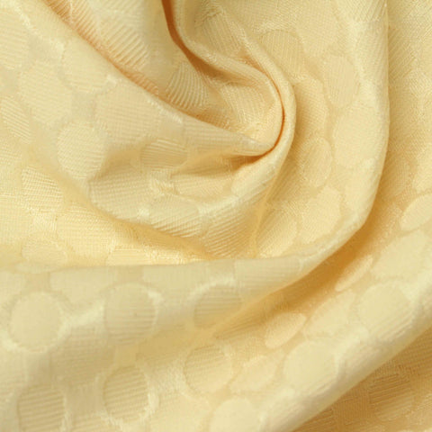 Cream Dots Jacquard, Polyester
