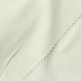 Tencel Lyocell Stretch Rib Knit Fabric, 200 gsm, 155 cm — White — photo 1