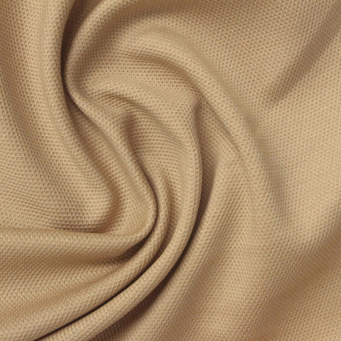 Cotton Polyester Knit Fabric, 180 gsm, 175 cm — Beige