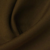 Polyester Cotton Stretch Scuba Knit Fabric, 310 gsm, 160 cm — Brown — photo 1