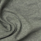 Heather Grey Marl Rib Knit, Poly-Cotton, 320 gsm — photo 1