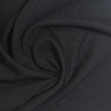 Viscose Nylon Stretch Jersey Knit Fabric, 320 gsm, 160 cm — Black — photo 1