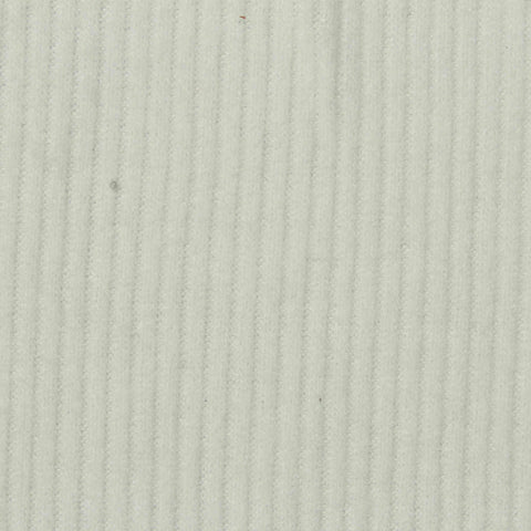 White Ribbed Rib Knit, Viscose-Poly