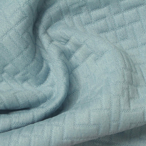 Light Blue Tone-on-Tone Jacquard, Polyester, 260 gsm