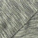 Dark Grey Marl Rib Knit, Viscose-Poly, 255 gsm — photo 1