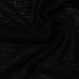 Black Textured Chunky Knit — photo 1