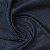 Dark Blue Marl Jersey Knit, Cotton-Poly, 163 gsm, 169 cm — photo 1