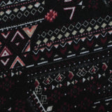 Black Geometric Knit, 180 gsm — photo 1
