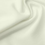 Cotton Polyester Stretch Scuba Knit Fabric, 270 gsm, 155 cm — White — photo 1