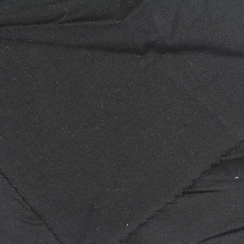 Tencel Lyocell Stretch Jersey Knit Fabric, 200 gsm, 180 cm — Black