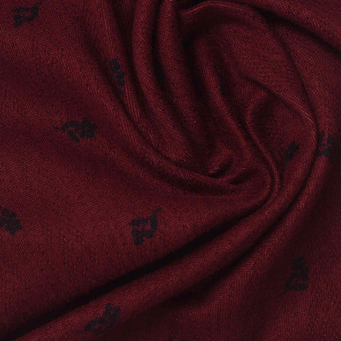 Black Floral Pointelle Knit, Polyester