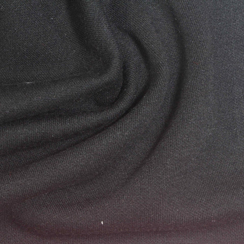 Polyester Cotton Scuba Knit Fabric, 300 gsm, 180 cm — Grey
