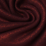 Dark Red Marl Velvet, Poly-Cotton — photo 1