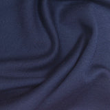 Polyester Viscose Stretch Scuba Knit Fabric, 330 gsm, 160 cm — Navy — photo 1