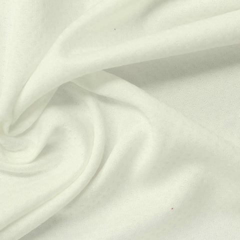 100% Polyester Birdseye Knit Fabric, 170 gsm, 185 cm — Beige