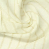Cream Stripes Woven, Cotton-Linen, 120 gsm — photo 1