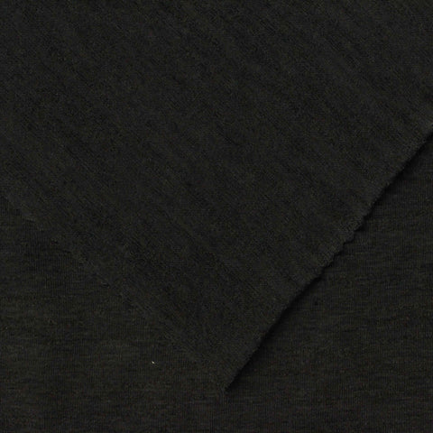 Dark Grey Marl Knit, Cotton-Poly, 165 gsm