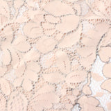 Peach Floral Lace, Nylon — photo 1