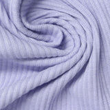 Rib Knit Fabric, 230 gsm, 110 cm — Purple — photo 1