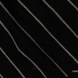 Light Grey Horizontal-Stripe Knit, Viscose-Nylon — photo 1
