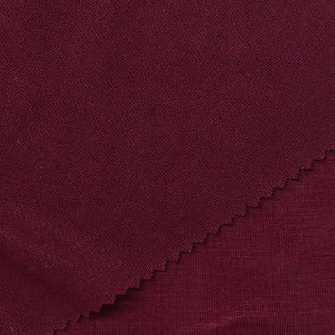 Viscose Stretch Jersey Knit Fabric, 210 gsm, 160 cm — Red, ref EF-269462