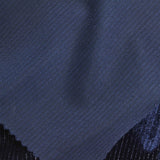 Dark Blue Marl Velvet, Polyester — photo 1