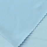 Brushed Polyester Stretch Milk Silk Knit Fabric, 180 gsm, 170 cm — Blue — photo 1