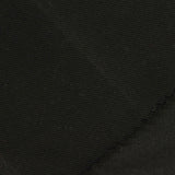 Cotton Polyester Stretch French Terry Fabric, 270 gsm, 159 cm — Black — photo 1