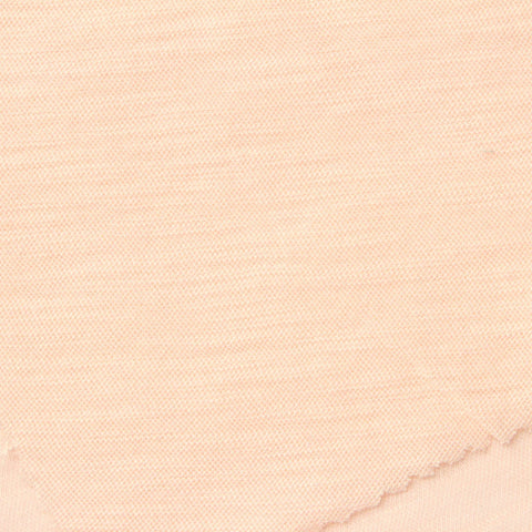 Slub Cotton Modal Jersey Knit Fabric, 130 gsm, 155 cm — Beige