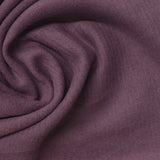 Brushed Cotton Viscose Stretch Rib Knit Fabric, 260 gsm, 154 cm — Purple — photo 1