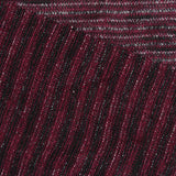 Dark Red Marl Chunky Knit, Viscose-Metallic — photo 1