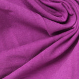 Cotton Stretch Jersey Knit Fabric, 160 gsm, 170 cm — Purple — photo 1