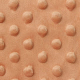 Peach Dot Minky, Polyester — photo 1