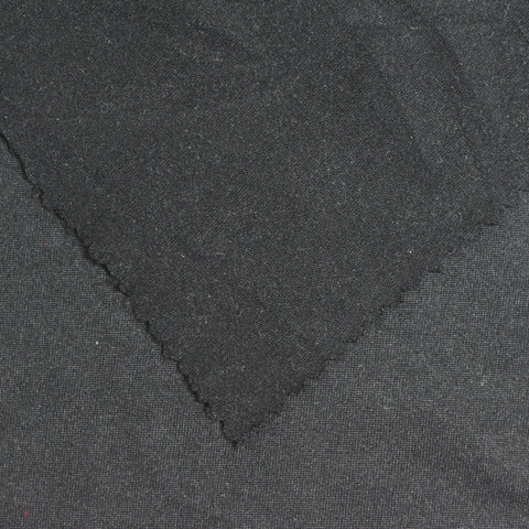 Polyester Stretch Milk Silk Knit Fabric, 160 gsm — Grey