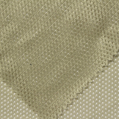 100% Polyester Warp Knit Fabric, 86 gsm, 155 cm — Khaki