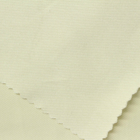 Nylon Cotton Blend Stretch Denim Fabric, 260 gsm — Beige