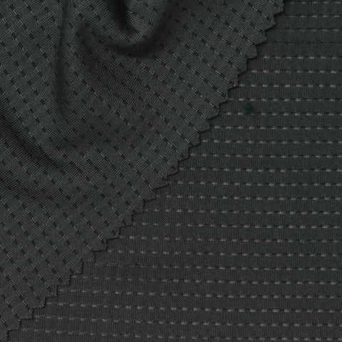 Light Grey Dots Mesh, Polyester, 150 gsm