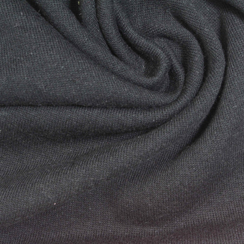 Cotton Polyester French Terry Fabric, 250 gsm, 160 cm — Grey
