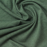 Green Heather Jersey Knit, Cotton-Poly, 130 gsm — photo 1