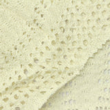 Cream Openwork Chunky Knit, Cotton-Poly — photo 1