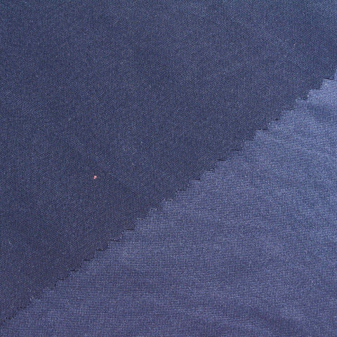 Polyester Stretch Milk Silk Knit Fabric, 160 gsm, 165 cm — Blue, ref EF-260228