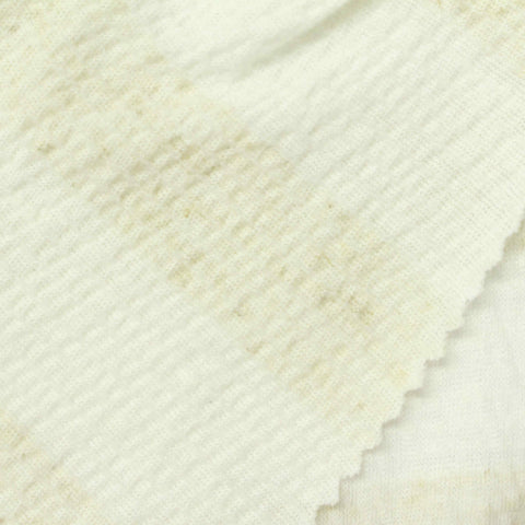 Cream Horizontal-Stripe Crepe, Polyester, 170 gsm, 125 cm, ref EF-232628