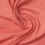 Coral Marl Crepe, Poly-Cotton — photo 1
