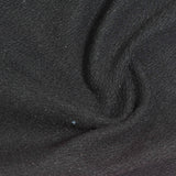 100% Cotton French Terry Fabric, 430 gsm, 164 cm — Black — photo 1